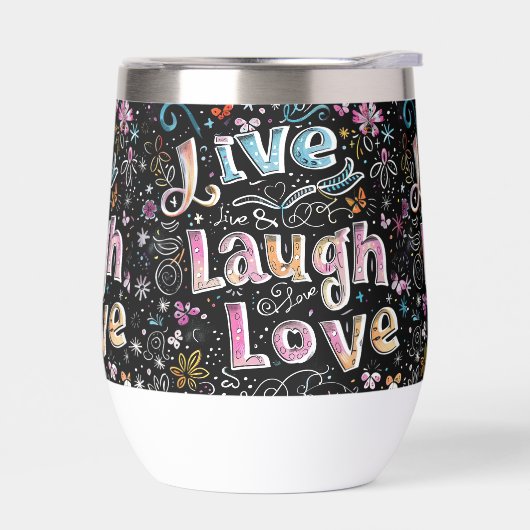 生きろ、愛せよ、笑え (左面)