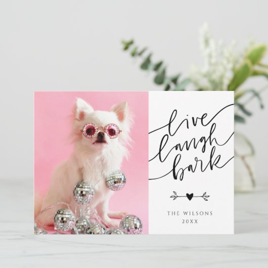 生きろ 笑え 吠えろ | ペットのクリスマス 2枚目の写真 シーズンカード (スタンド正面)