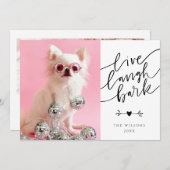 生きろ 笑え 吠えろ | ペットのクリスマス 2 写真 シーズンカード (正面/裏面)