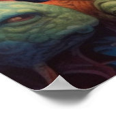 生きトリップ（幻覚体験）のような物 ポスター (角)