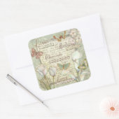 生き信じる スクエアシール (封筒)