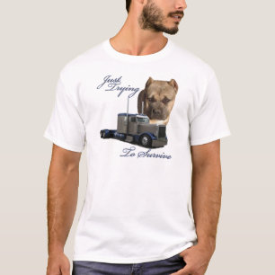 生き延びることをちょうど試みます Tシャツ