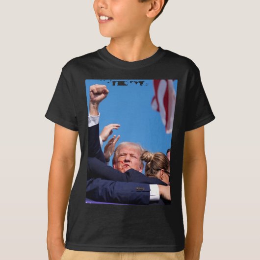 生き延び射撃、 発砲 Tシャツ (正面)