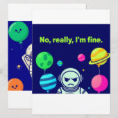 生き延び日の誕生日祝のまわりに日のカード (正面/裏面)