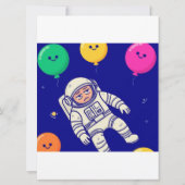 生き延び日の誕生日祝のまわりに日のカード (裏面)