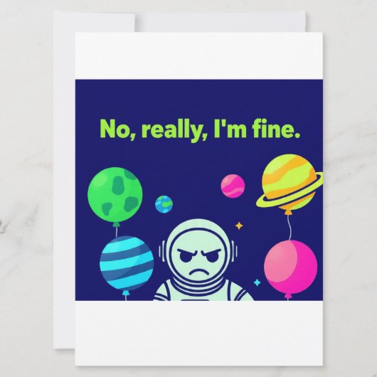 生き延び日の誕生日祝のまわりに日のカード (正面)