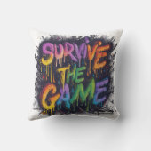 生き延び試合 クッション (裏面)