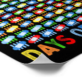 生き延び100日の学校先生キッズバンドエイド ポスター (角)