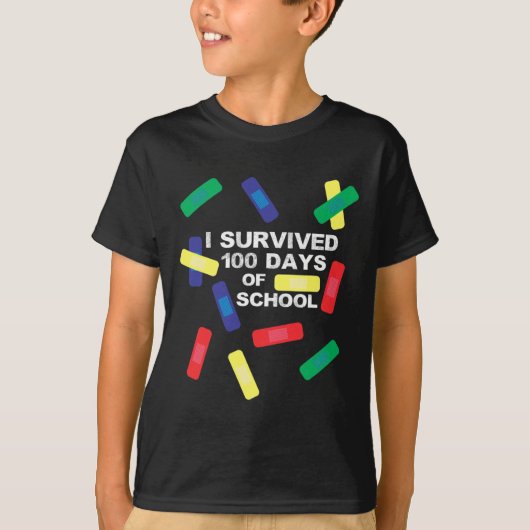 生き延び100日 Tシャツ (正面)