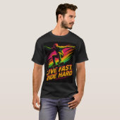 生き急げ、荒馬乗り Tシャツ (正面フル)