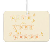 生き愛の笑い可愛いノート空気フレッシュナー カーエアーフレッシュナー (正面)