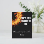 生き感動的残り ポストカード (スタンド正面)