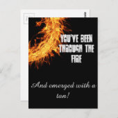 生き感動的残り ポストカード (正面/裏面)