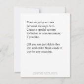 生き残った人々の回復癒しは、芸術的外傷病を願う 招待状 (裏面)