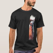 生き残った筆跡を超えた愛絵を描 Tシャツ (正面)