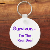 生き残った…私が実在取り引き感動的 キーホルダー (正面)