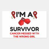 生き残った 長方形シール (正面)