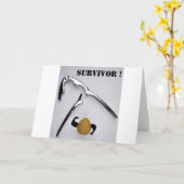 生き残り！ カード (黄色い花)