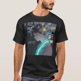 生き残ることと情熱のはざまで - 精神的混乱 Tシャツ