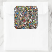 生き残る群衆 スクエアシール (バッグ)