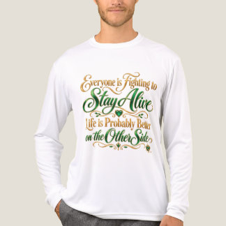 生き残る闘争 トライブレンドTシャツ