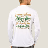 生き残る闘争 トライブレンドTシャツ (背面)
