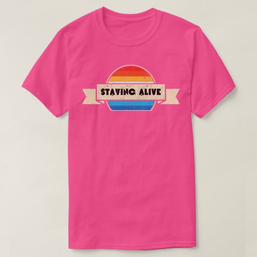 生き残る Tシャツ (デザイン正面)