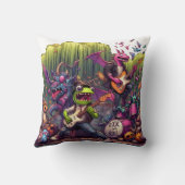 生き物とのロックパフォーマンス クッション (裏面)