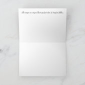 生き物と創造コラージュ カード (内部)