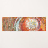 生き物の種子フリースタイルエコヨガマット ヨガマット (正面(横))