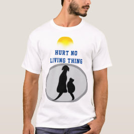 生き物を傷つけるな Tシャツ