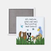 生き物素晴らしと小 マグネット (正面/裏面)