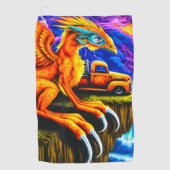 生き物 ゴルフタオル (正面)