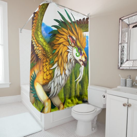 生き物 シャワーカーテン (インサイチュ)