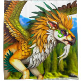 生き物 シャワーカーテン (正面)