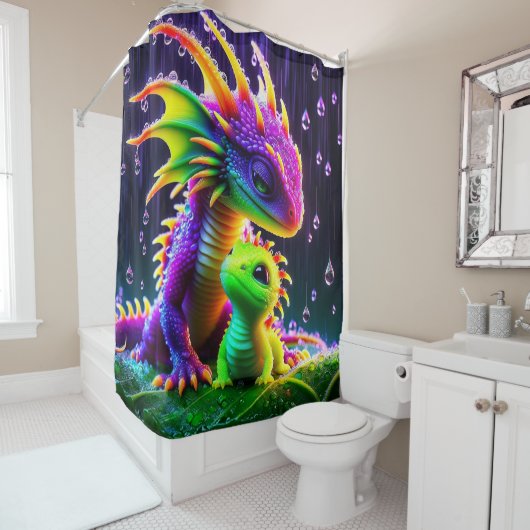 生き物 シャワーカーテン (インサイチュ)