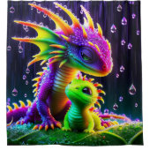 生き物 シャワーカーテン (正面)