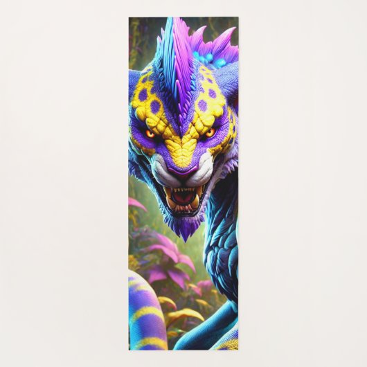 生き物 ヨガマット (裏面)