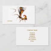 生き物 名刺 (正面/裏面)