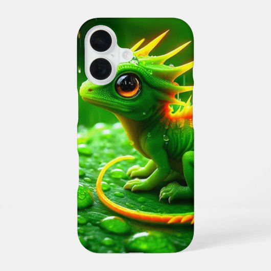 生き物 iPhone 16ケース (裏面)