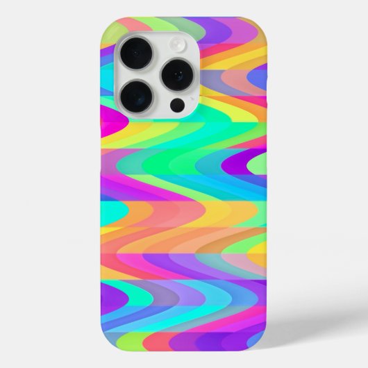 生き生きお洒落の波iPhoneケース Case-Mate iPhoneケース (裏面)