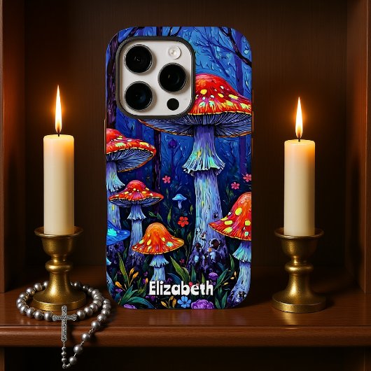生き生きとしたキノコの森 Case-Mate iPhoneケース