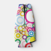 生き生きとした円が多い ボトルクーラー (裏面)