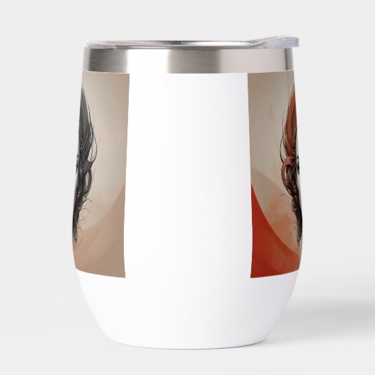 生き生きとした女の子 (左面)