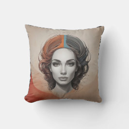 生き生きとした女の子 アウトドアクッション