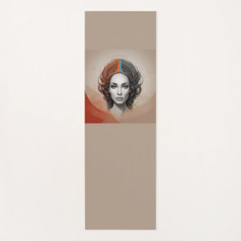 生き生きとした女の子 ヨガマット