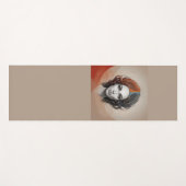 生き生きとした女の子 ヨガマット (正面(横))