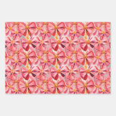 生き生きとした弓の印象 ラッピングペーパーシート (正面3)