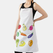 生き生きとした果物や野菜 エプロン (インサイチュ)