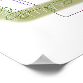 生き生きとした構成 ポスター (角)